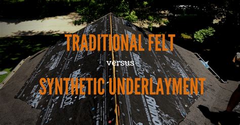 Synthetic Vs. Felt Roofing Underlayment: Pros & Cons - Rapid Restore