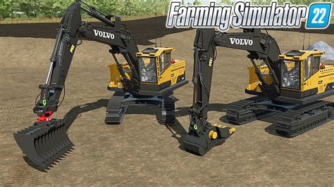 FS22 🚧 Excavator Tool Pack 🚧 Farming Simulator 22 Mods - YouTube