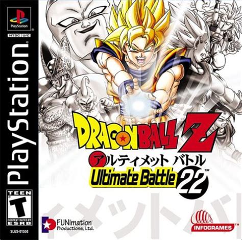 DRAGON BALL Z ULTIMATE BATTLE 22 SONY PLAYSTATION (PS1) PAL-FR ...