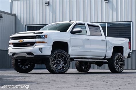 Lifted 2017 Chevrolet Silverado 1500 With 20 Inch Fuel Maverick Wheels ...