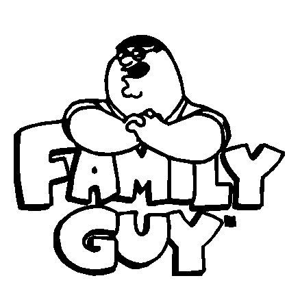 Family guy logo sticker | Logo sticker, ? logo, Fictional characters