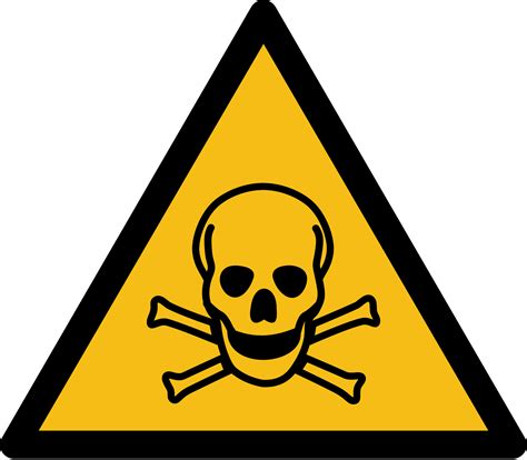 Toxic Material Warning Sign (ISO 7010) - Baden Consulting