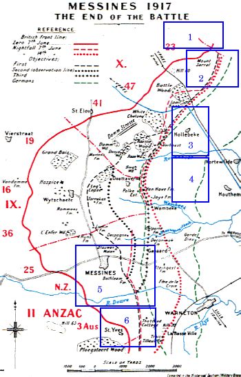 Trenches on the Web - Map Room: The Trenches at Messines 1916-17