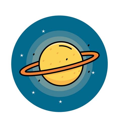 Saturn Planet Clipart PNG Images, Saturn Planet Vector Illustration ...