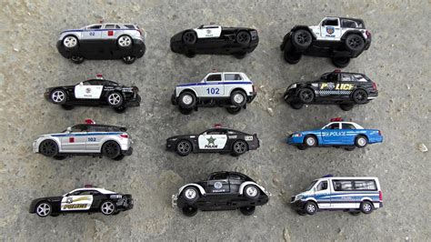 Police Vehicles of Different Types in 4k Video - YouTube