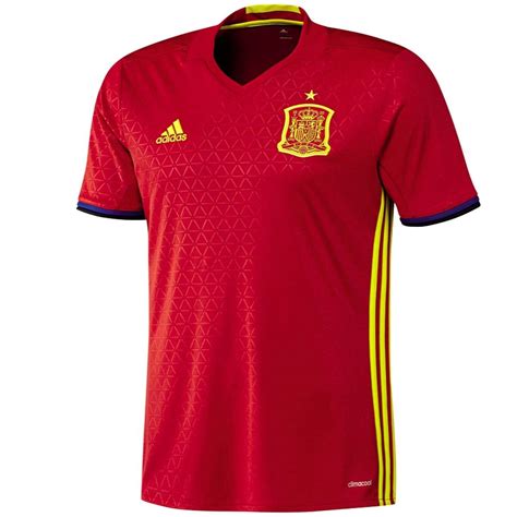 Spain national team Home soccer jersey 2016/17 - Adidas ...