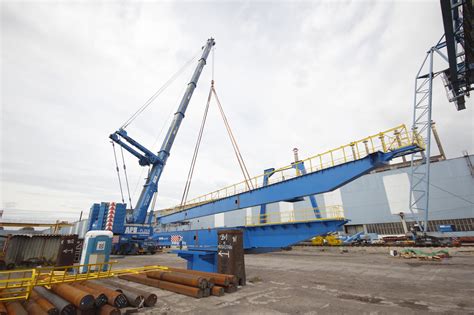 Installation of gantry crane