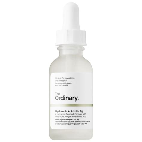 Best Serum For Dry Skin: The Ordinary Hyaluronic Acid 2% + B5 | Best ...