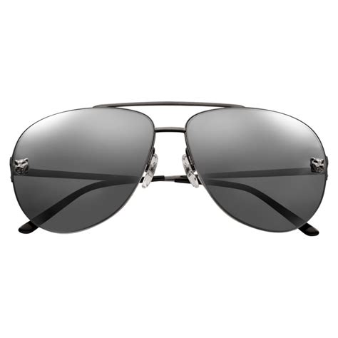 Cartier - Aviator - Metal, Black PVD and Ruthenium Finishes - Panthère ...