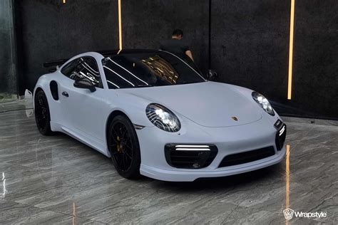 Porsche 911 - Matte White Wrap | WrapStyle