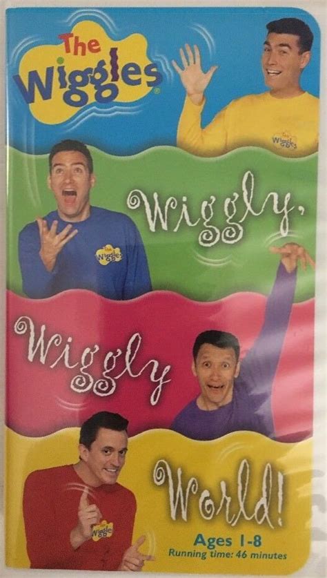 The Wiggles:Wiggly, Wiggly World VHS 2001-TESTED-RARE VINTAGE ...