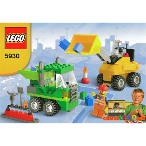 LEGO Road Construction Building Set 5930 Instructions | Brick Owl ...