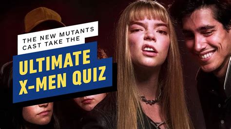 The New Mutants Cast Take the Ultimate X-Men Quiz - YouTube