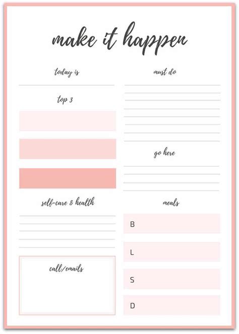 10 Free Printable Goal Setting Worksheets | parade