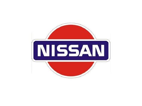 The Nissan logo. What the symbol means and the company history