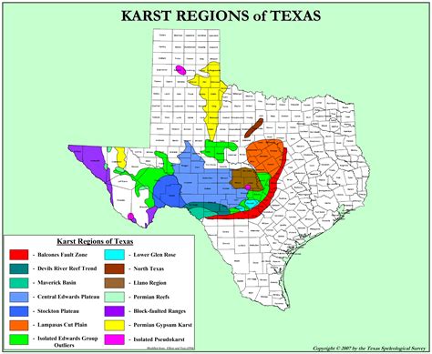 Texas Karst | Texas Speleological Survey | TSS | Cave | Records ...