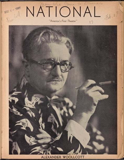 Alexander Woollcott in The Man Who Came to Dinner. - NYPL Digital ...