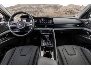 2022 Hyundai Elantra Hybrid Interior, Cargo Space & Seating | U.S. News