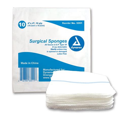 Gauze Sponges & Pads – Scientific & Medical Supplies