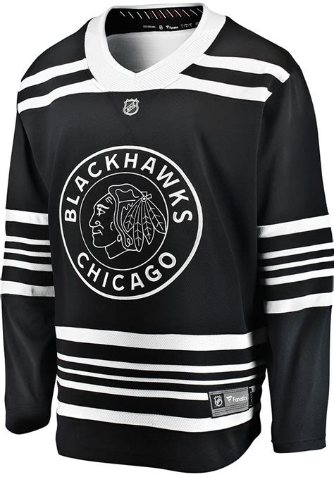 Chicago Blackhawks Mens Black 2019 Alternate Breakaway Hockey Jersey ...