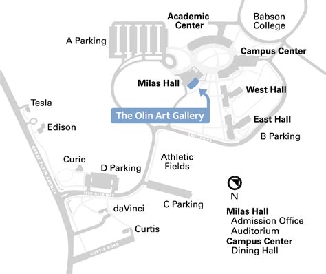 Olin Campus Map