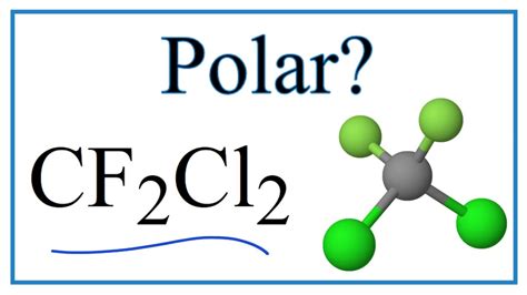 Is CF2Cl2 Polar or Non-Polar? - YouTube