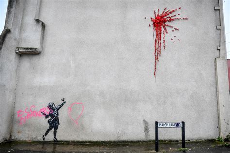 New Banksy artwork vandalized after just two days