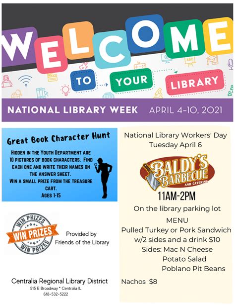 National Library Week Events