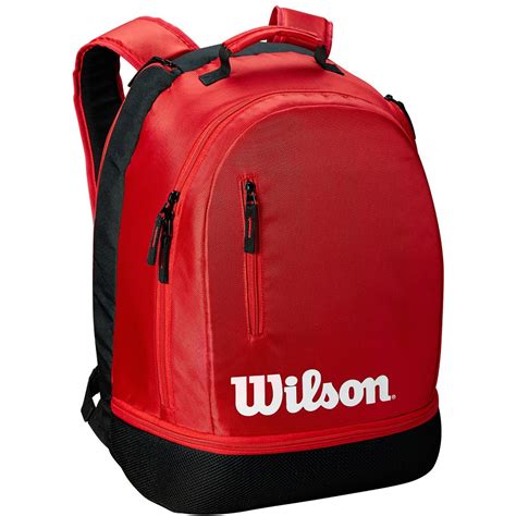 Wilson Team Backpack Red / Black Developed with a blocked exterior for ...