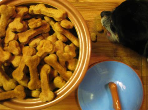 Homemade Peanut Butter Dog Biscuits