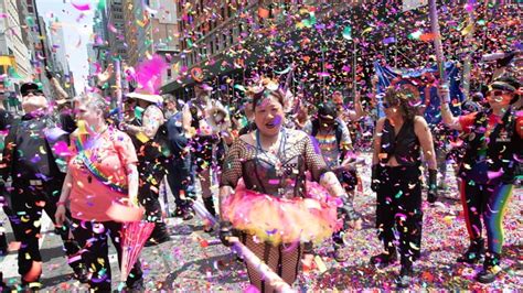 NYC Pride March: Thousands gather in solidarity over LGBTQ rights - Newsday