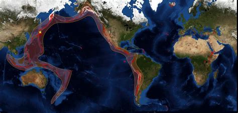 Tsunamis in the Pacific Ocean's Ring of Fire- BORGEN