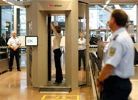 Airport Security Body Scanner