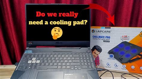 Lapcare Chill Mate Pro Cooling Pad | Unboxing & Review | Asus Tuf F15 🔥 ...