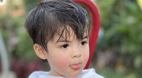 Marian Rivera shares adorable photos of son Sixto blushing after soccer ...