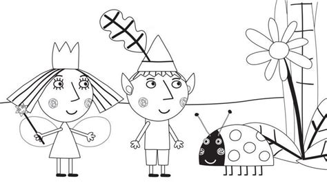 Ben And Holly's Little Kingdom Coloring Pages - Free Printable Coloring ...