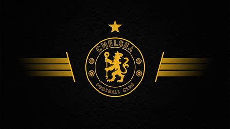 Chelsea Logo Black Background, Black and Gold Logo HD wallpaper | Pxfuel