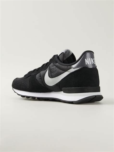 Nike Internationalist Leather Sneakers in Black for Men | Lyst