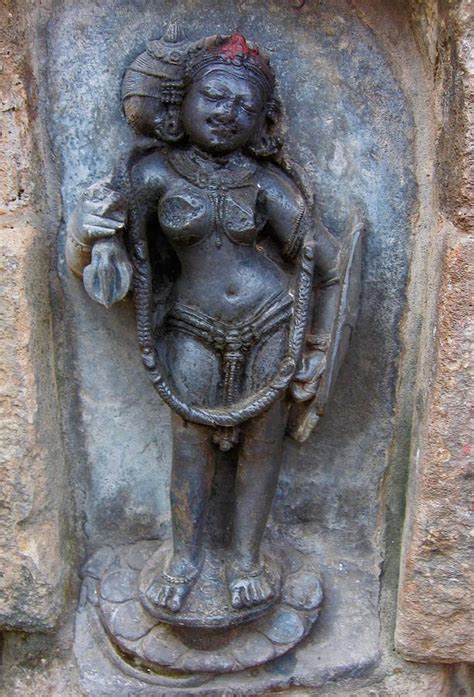 Warrior Yogini at Chausanti 64 Yogini Temple, Hirapur, Orissa, India ...