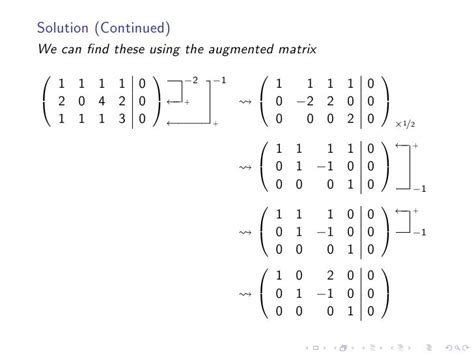 Lesson 12: Linear Independence