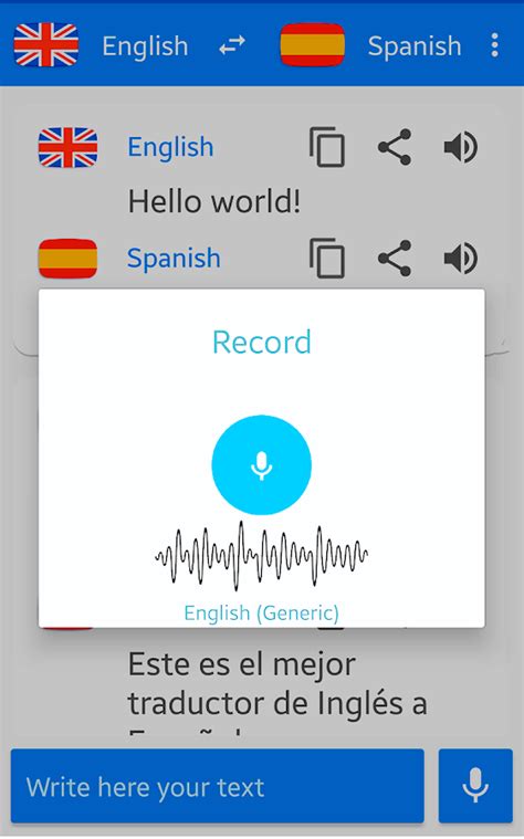 English - Spanish. Translator - Android Apps on Google Play