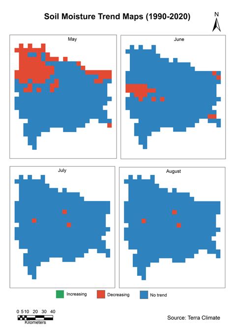 Soil Moisture Trend Map | Download Scientific Diagram
