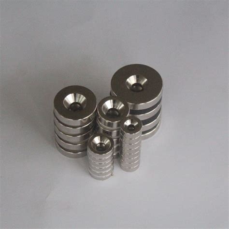 Countersunk Ring Magnets Rare Earth (Neodymium) | Magnets 4 U