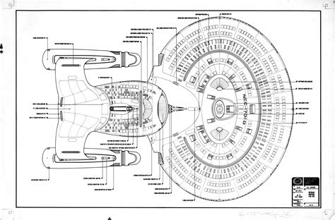 The Original Ed Whitefire Enterprise NCC-1701-D Blueprints