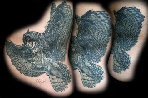 Great Horned Owl Tattoo by Haylo by Haylo: TattooNOW