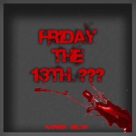 Friday The 13th Quotes And Sayings. QuotesGram