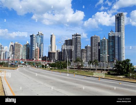 Panama City Skyline Panama Stock Photo - Alamy