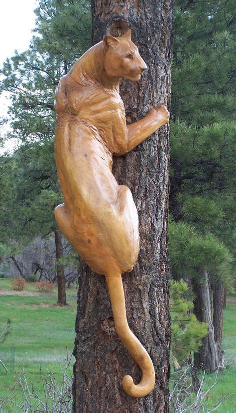 "Mountain Lion" -wish l knew who made it, wanna see more. =µ) | Wood ...