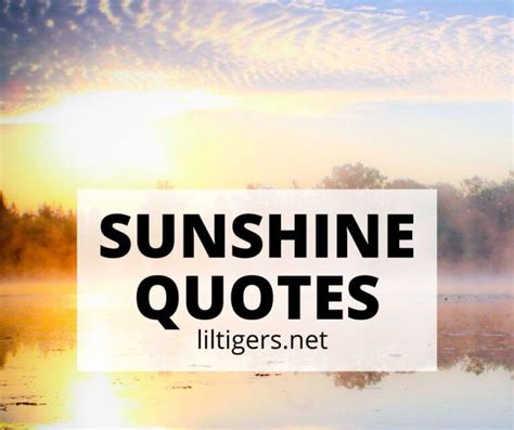 200 Best Hello Sunshine Quotes for Kids - Lil Tigers