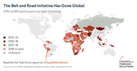 China Belt And Road Initiative Map - Get Latest Map Update